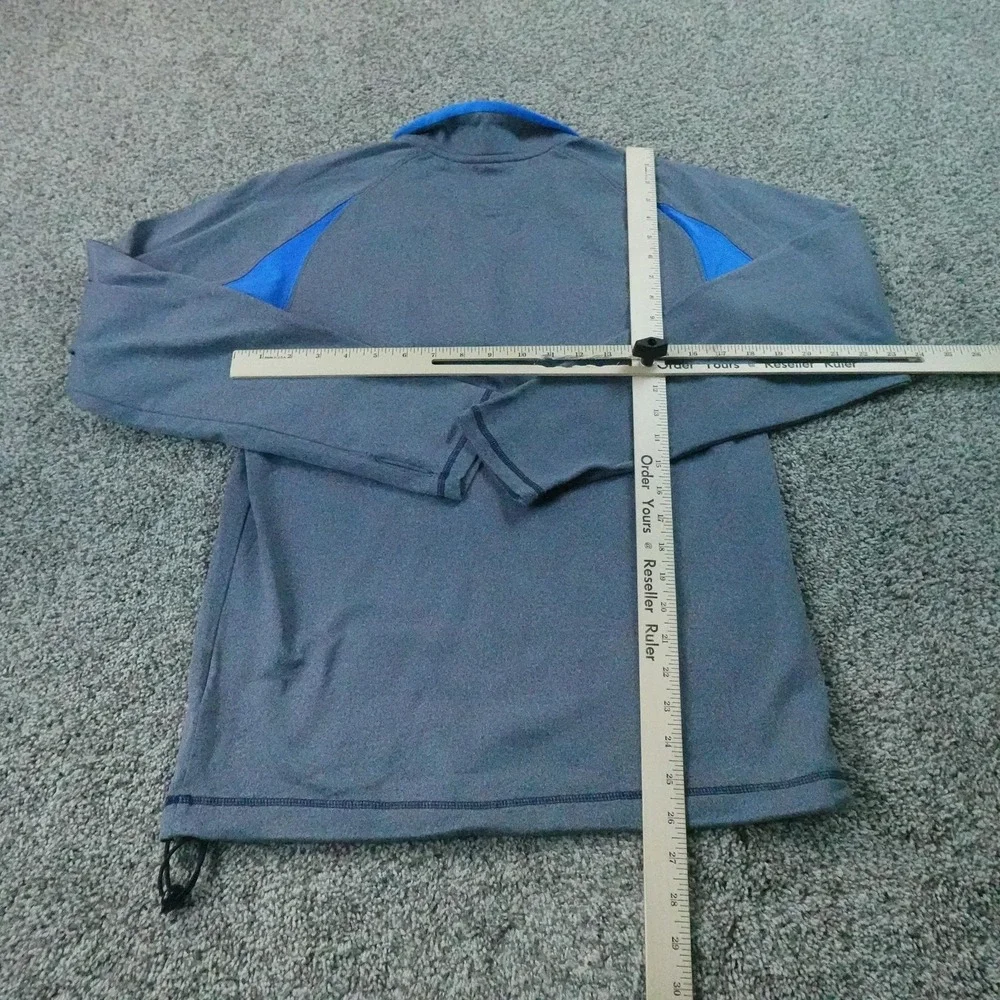 Jordan Pullover Mens S Gray 1/4 Zip Dri FIT Long Sleeve Performance Basketball